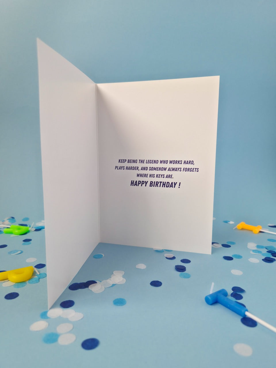 Beer Happy Birthday Son Card - 5” x 7” Greeting Card