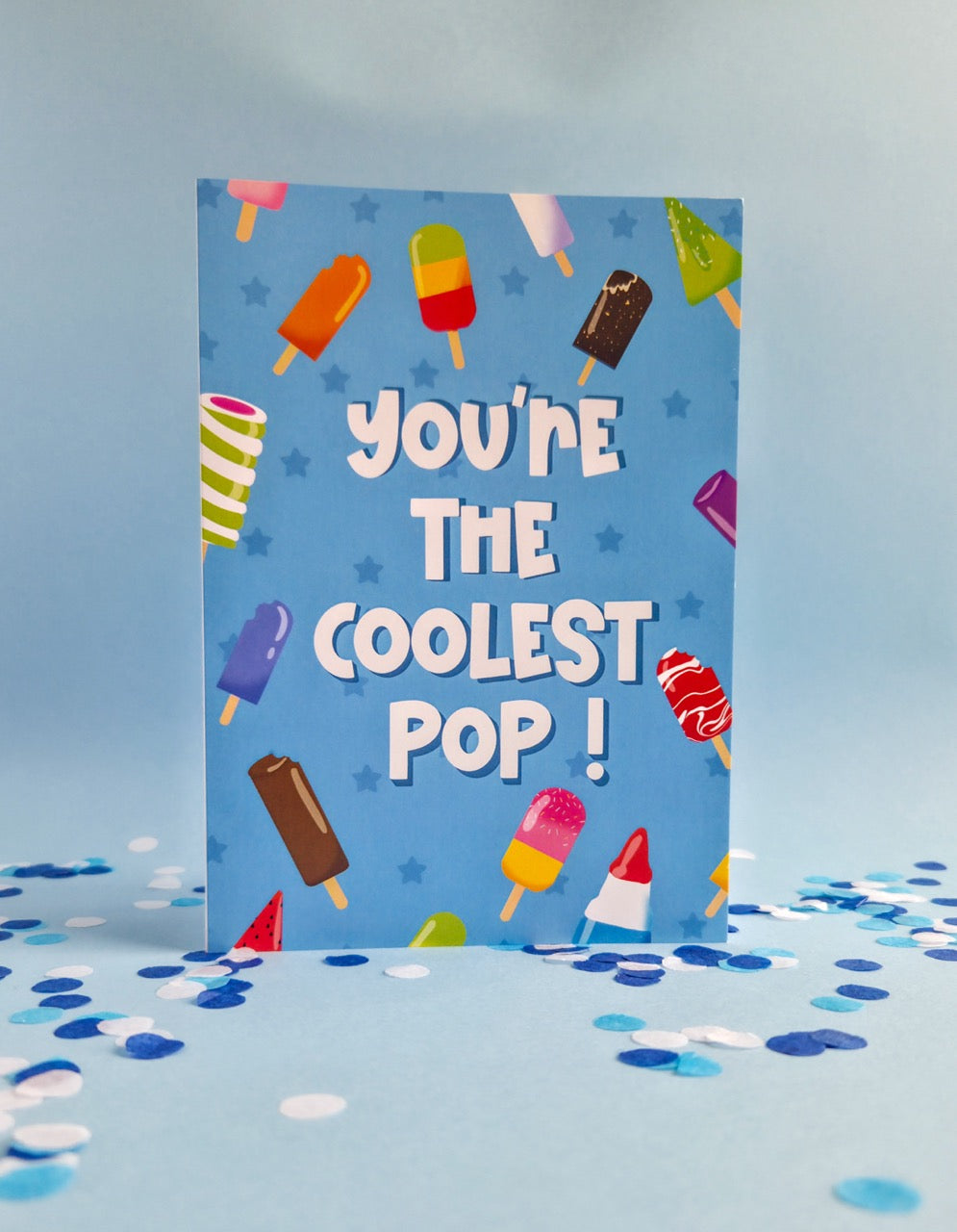 Coolest Pop Father’s Day Card - 5x7 Greeting Card