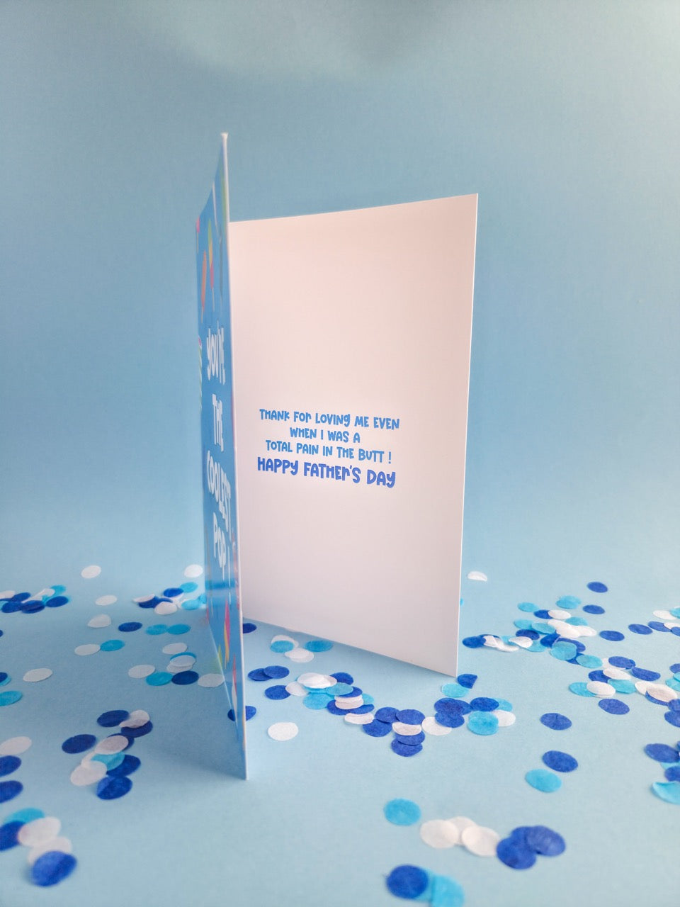 Coolest Pop Father’s Day Card - 5x7 Greeting Card
