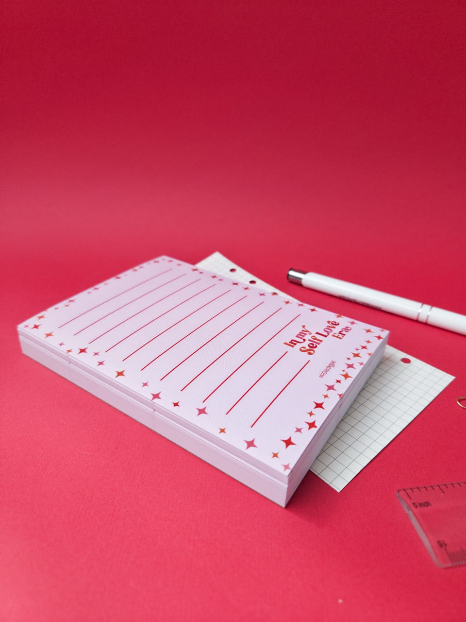 In My Self Love Era Notepad - A6 Lined Notepad