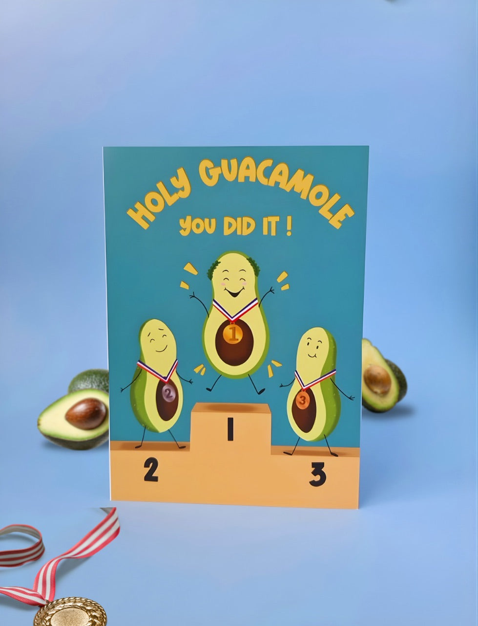 Holy Guacamole You Did it ! - 5”x7” Greeting Card