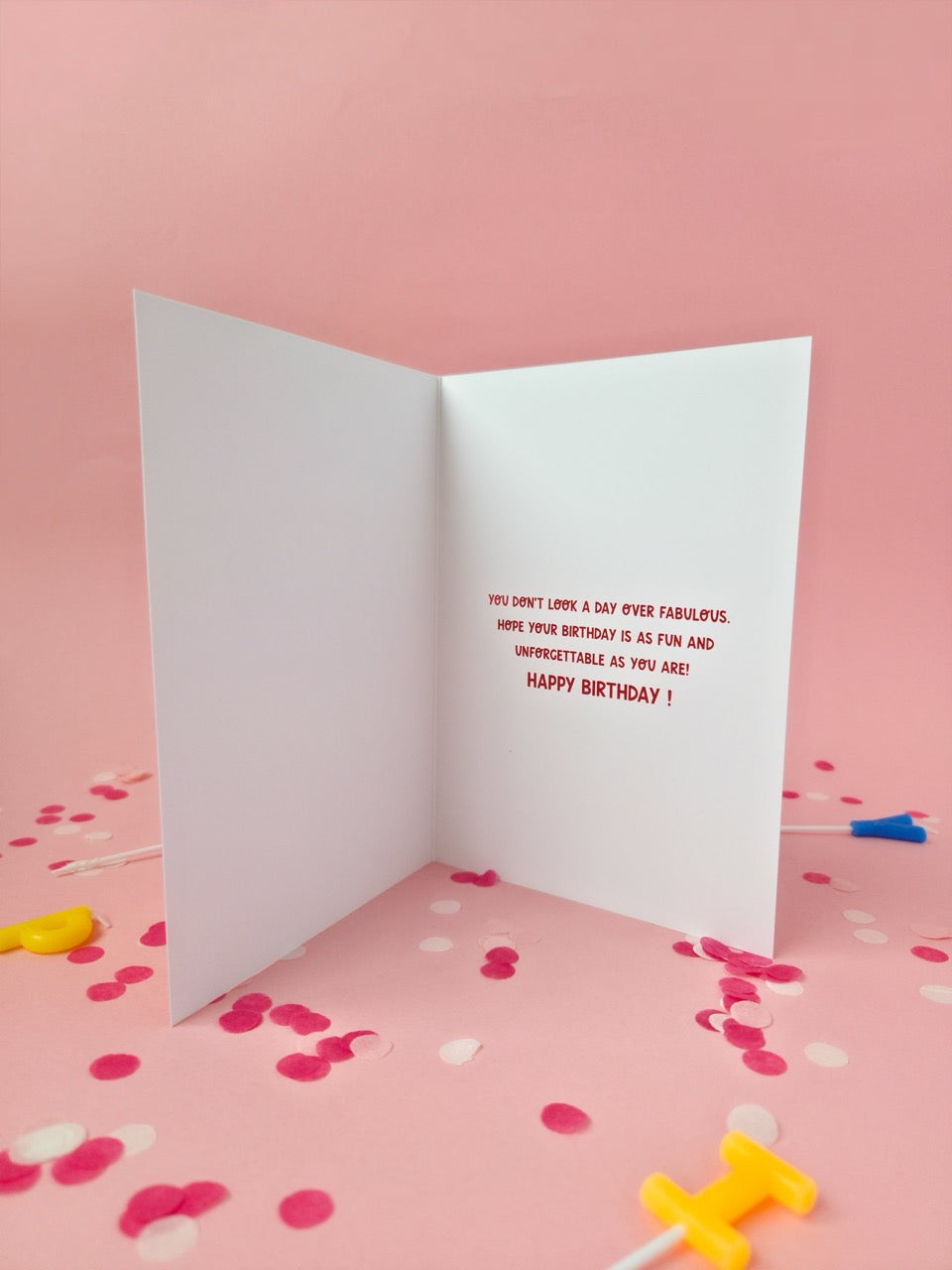 Wishing You A Berry Happy Birthday Card - 5” x 7” Greeting Card